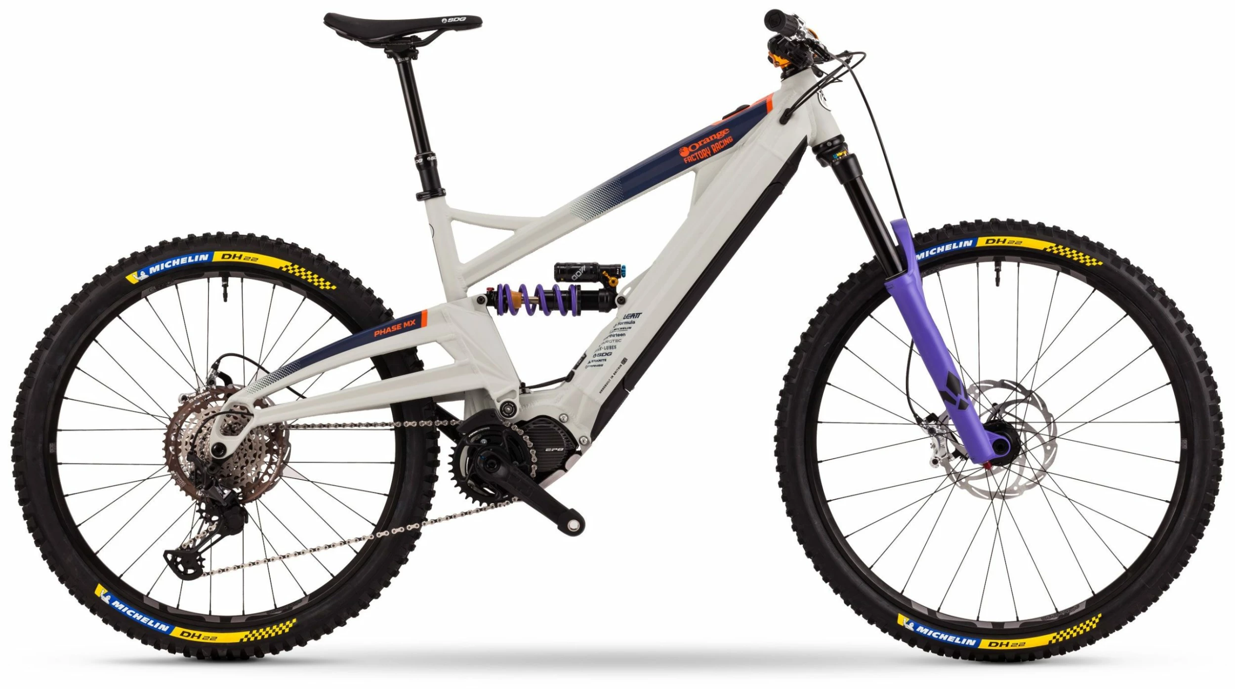 Orange Phase MX Team 2022 Electric Bike
