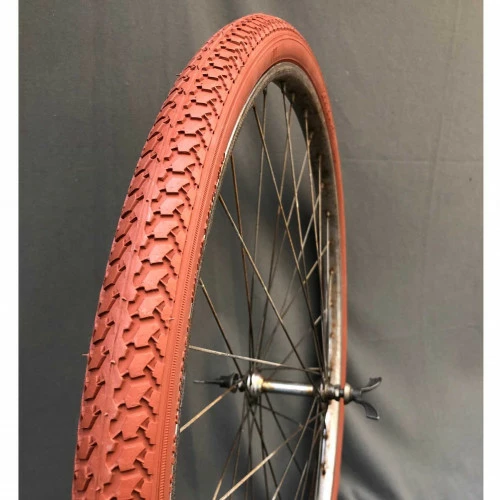 Pneumatiques Pour Cycles 26x1 1/2 650x35B Tringle Rigide - ETRTO 40-584 Rouge Brique