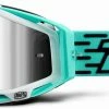 100% Racecraft + Injected Silver Mirror Lens Goggles