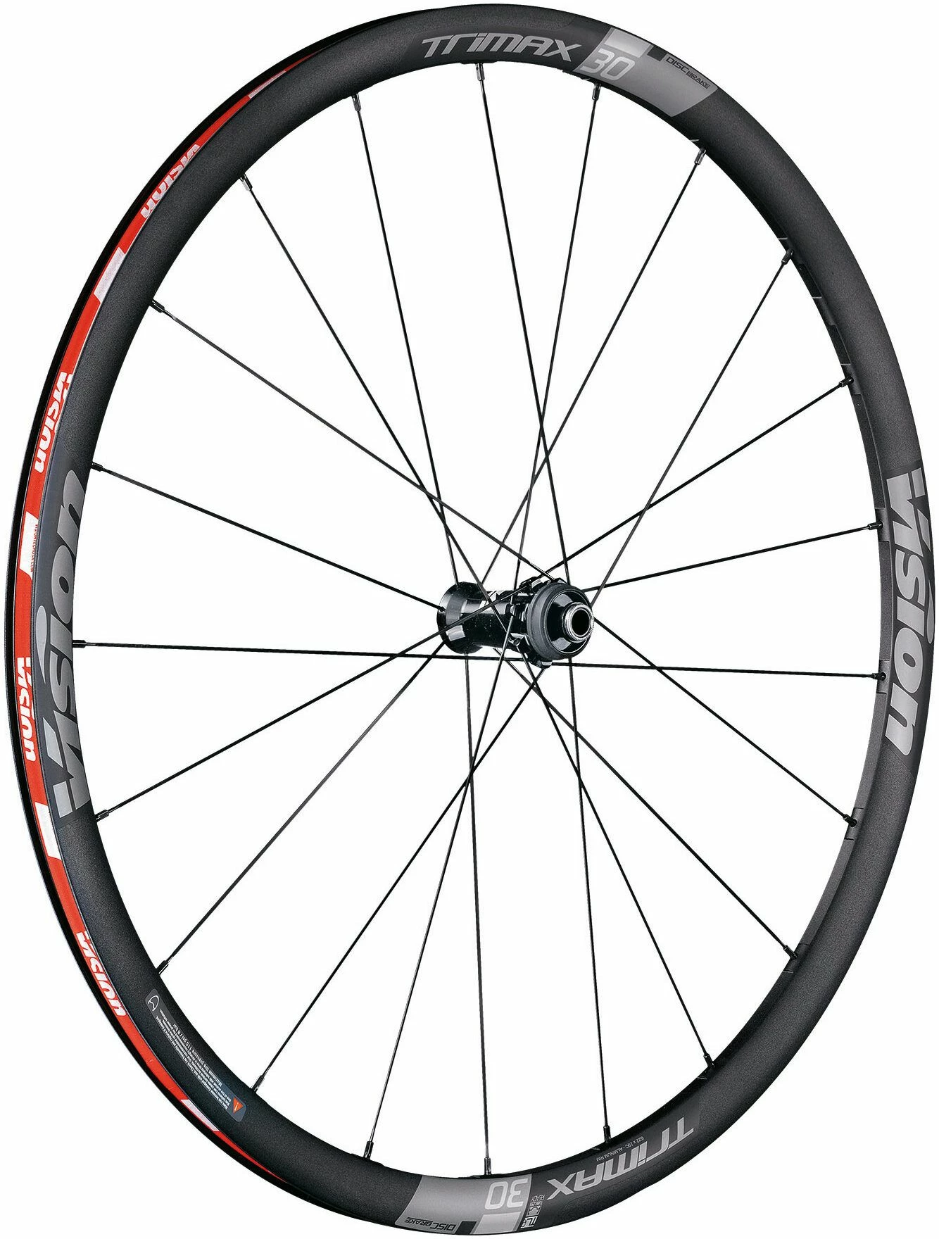 Vision TriMax 30 SC Centre Lock Clincher Disc 700c Wheelset