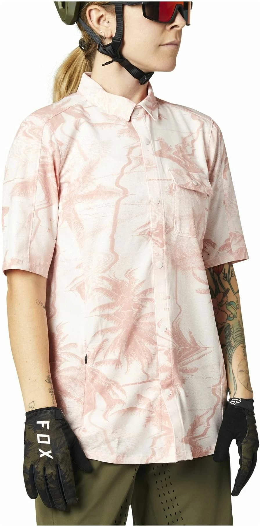 Fox Racing Fox Flexair Woven Womens Short Sleeve Jersey