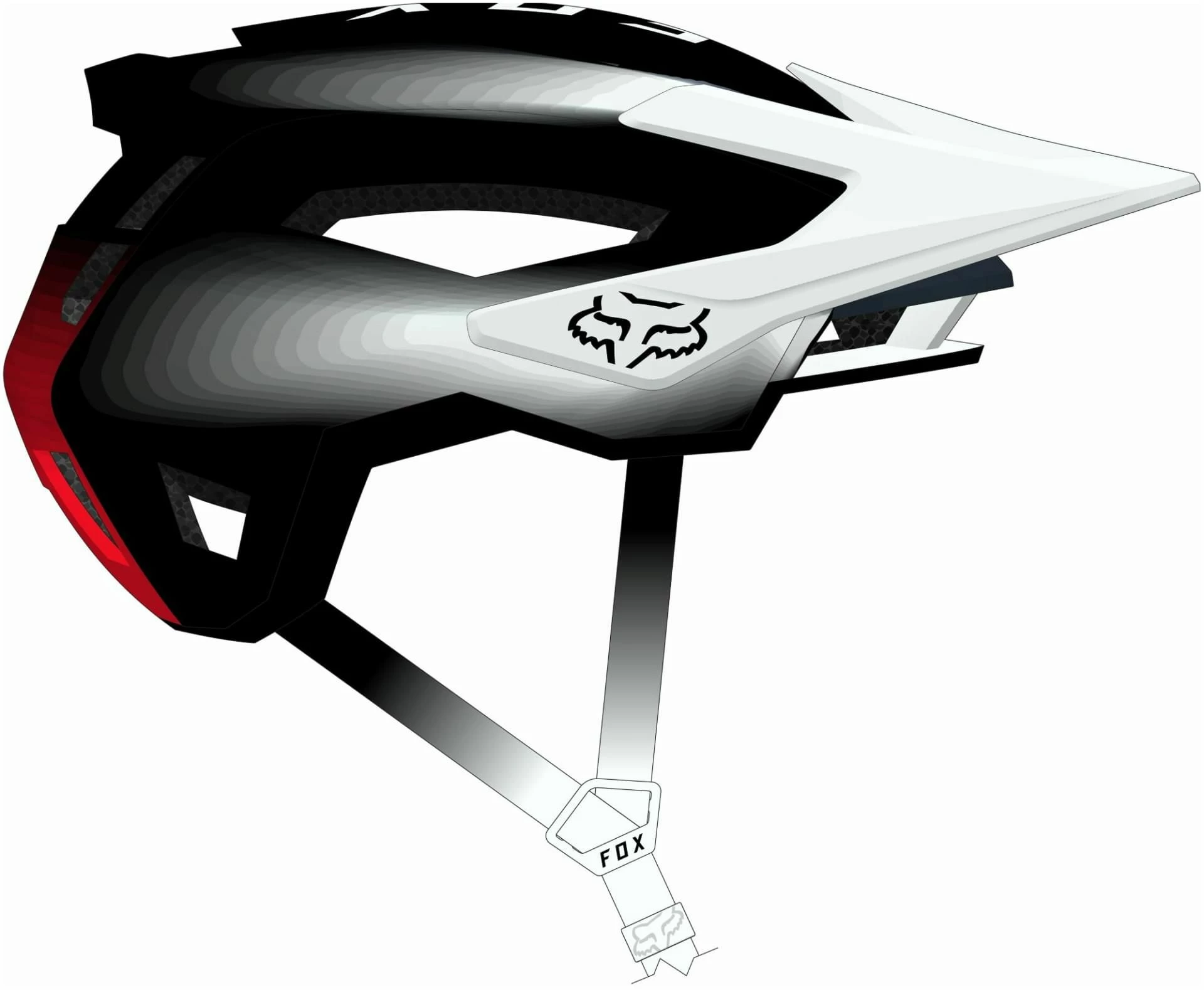 Fox Racing Fox Speedframe Pro Fade Helmet