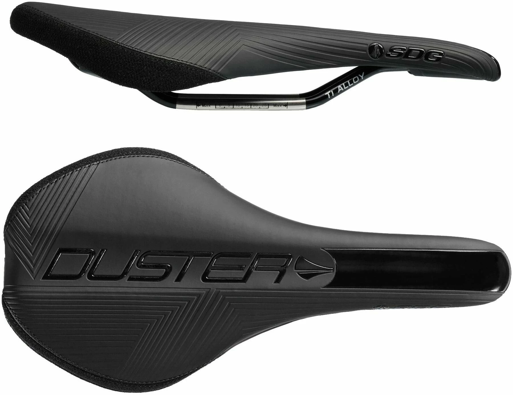 SDG Duster MTN P Ti-Alloy Rail Saddle