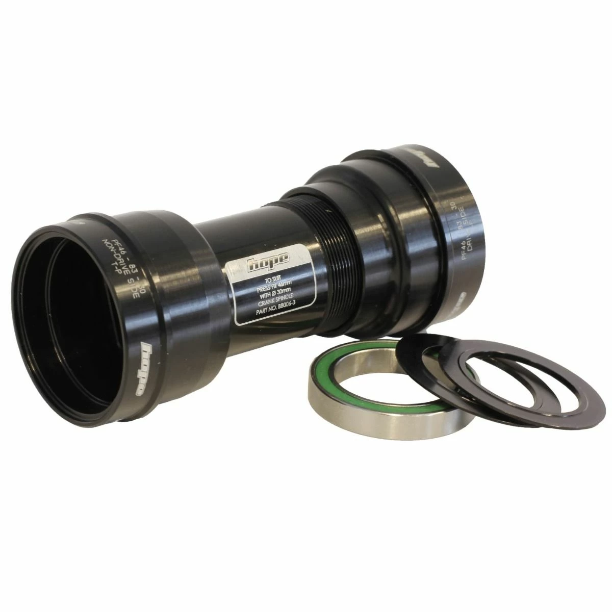 Hope PF46 Stainless Steel Bottom Bracket - 30mm