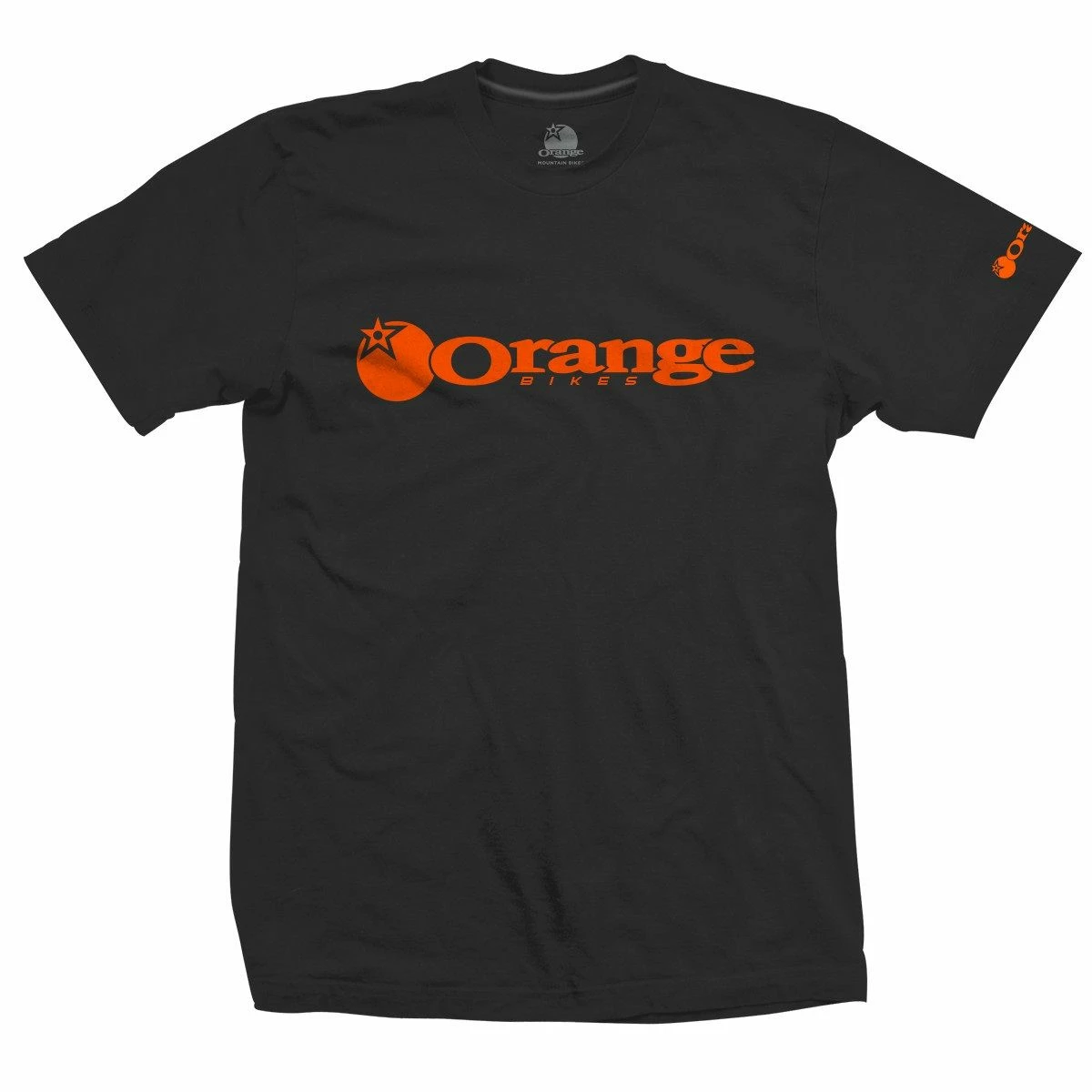 Orange Corporate T-Shirt - Black