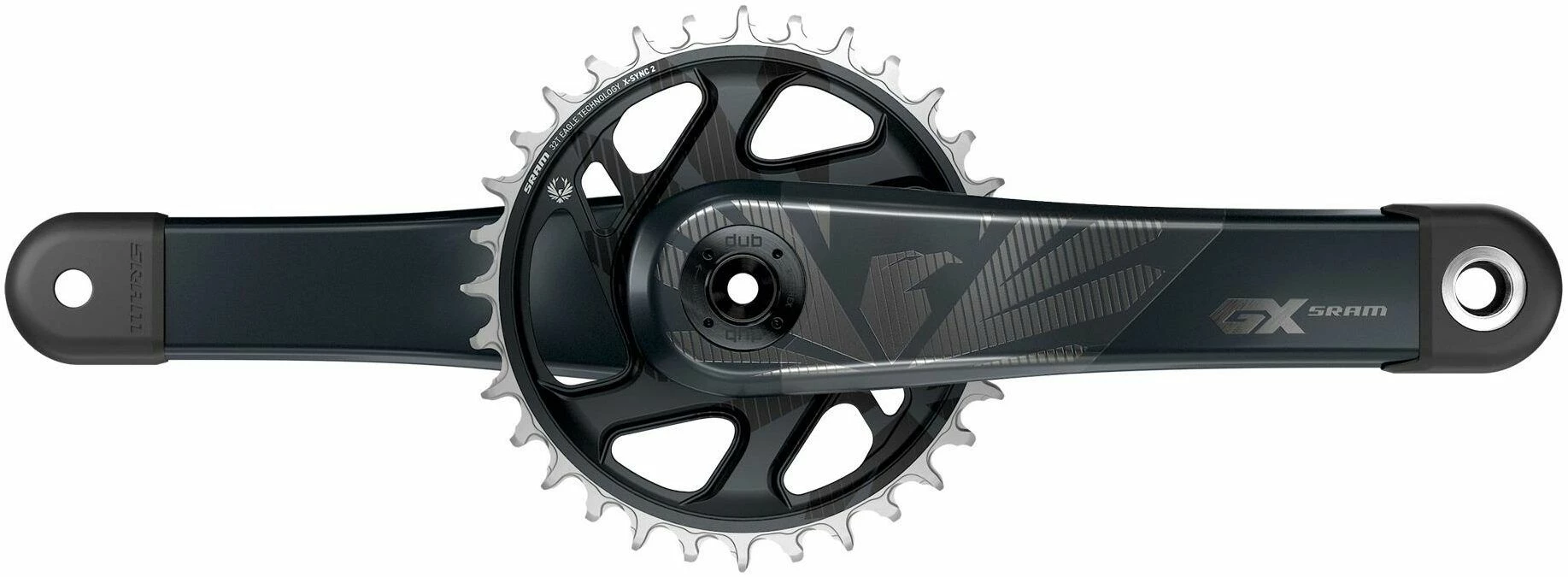 SRAM GX Carbon Eagle Dub Boost Crankset