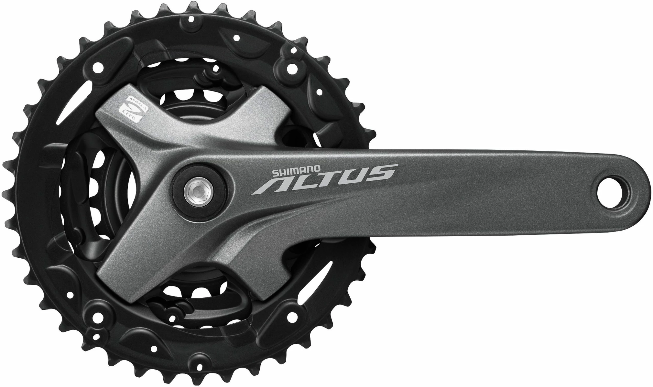 Shimano Altus FC-M2000 Square Taper 9-Speed Chainset With Guard