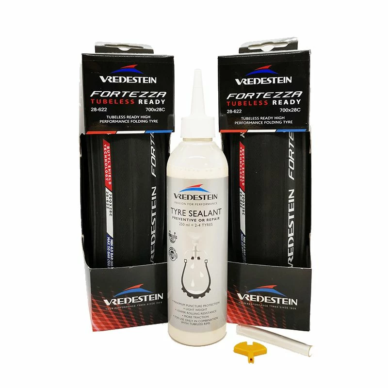 Vredestein Fortezza Tubeless Ready Sealant Bundle