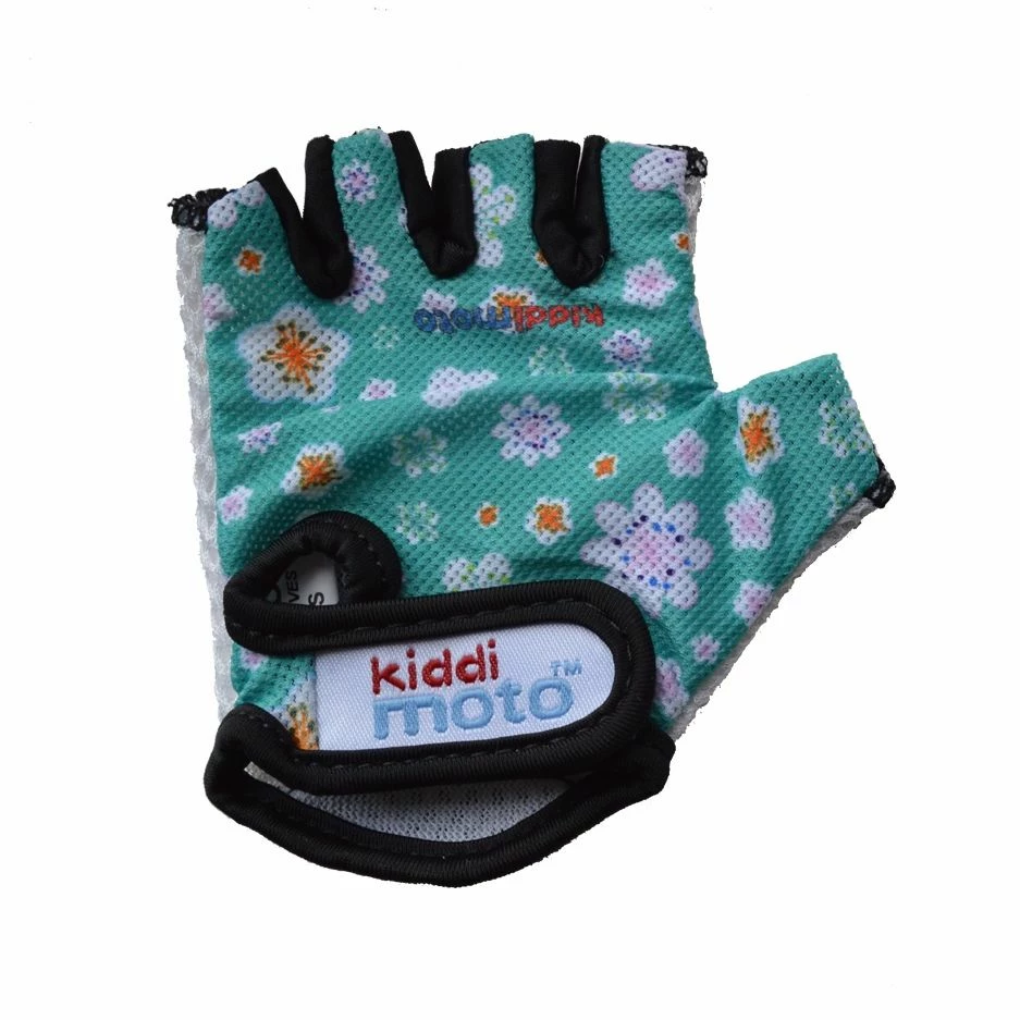 Kiddimoto Cycling Gloves - Fleur