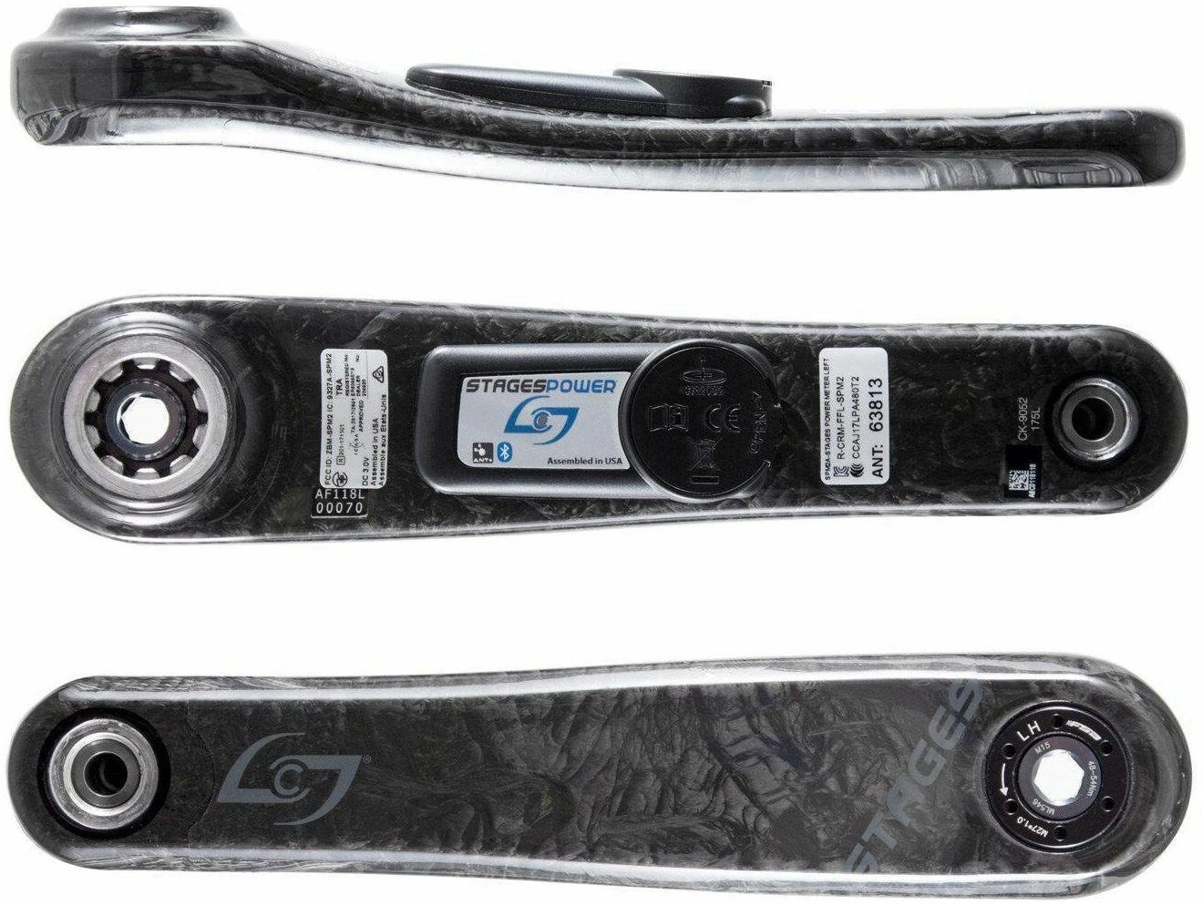 Stages Power L SRAM GXP MTB Left Hand Power Meter Crank Arm