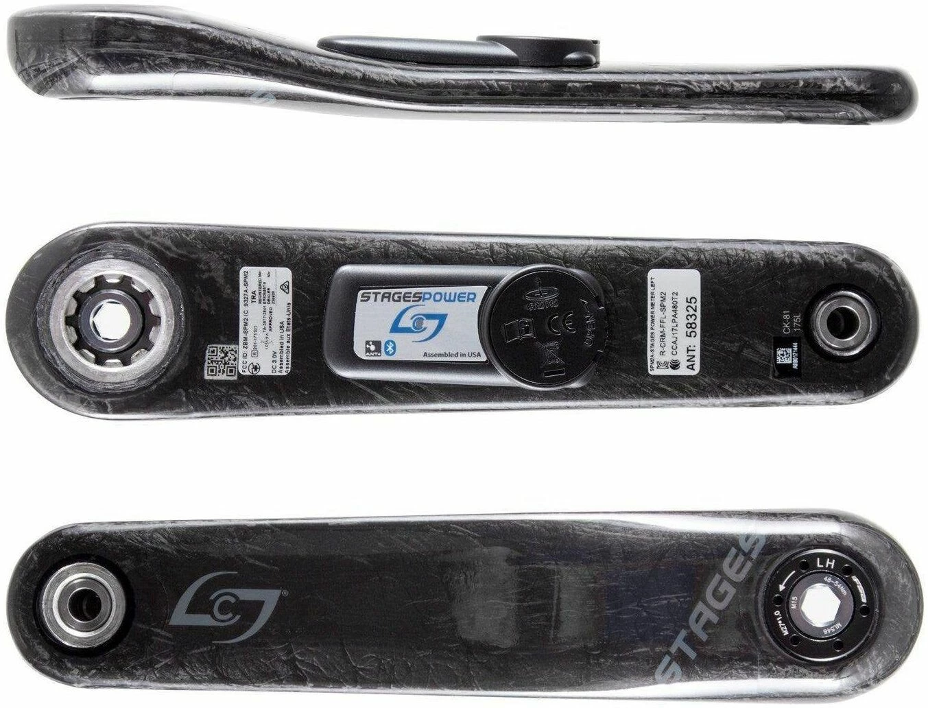 Stages Power L SRAM GXP Road Left Hand Power Meter Crank Arm