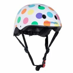 Kiddimoto Helmet - Pastel Dotty