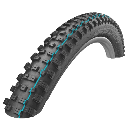 Pneumatiques Pour Cycles 29x2.60 Schwalbe HANS DAMPF - SnakeSkin - TL Easy - Apex - Addix Speegrip - ETRTO 65-622