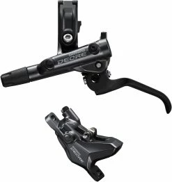 Shimano Deore BR-M6100 / BL-M6100 Brake Lever And Post Mount Calliper Set