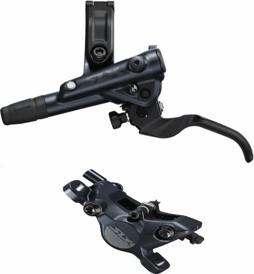 Shimano SLX BR-M7100 / BL-M7100 Brake Lever And Post Mount Calliper Set