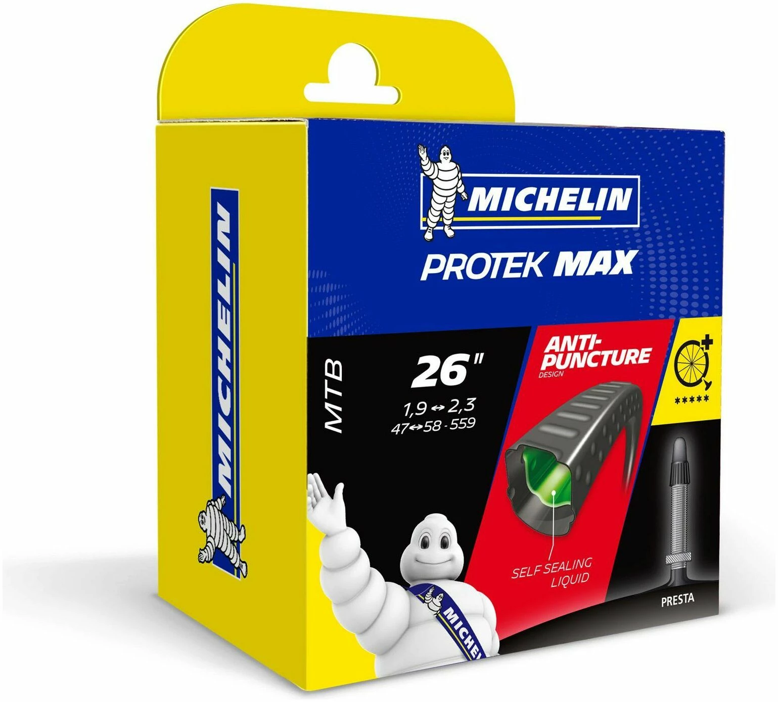 Michelin Protek Max MTB 26-Inch Innertube
