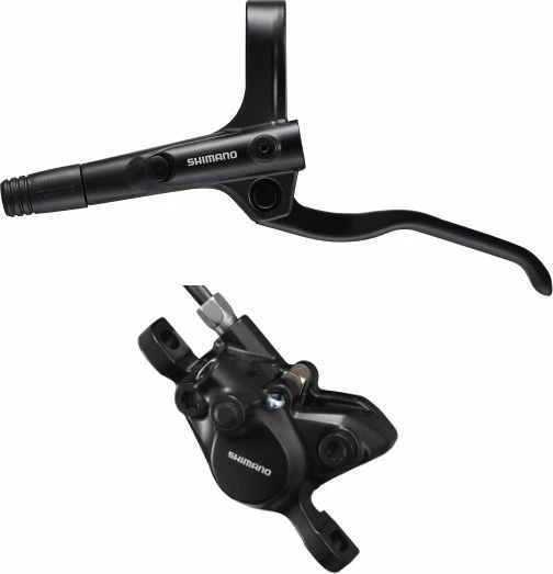 Shimano BR-MT200 / BL-MT200 Brake Lever And Post Mount Calliper Set