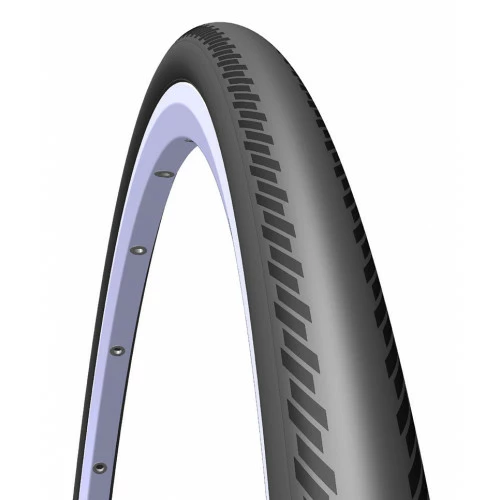 Pneumatiques Pour Cycles 700x25c - Rubena R16 ARROW Noir - Tringle Souple - Weltex - ETRTO 25-622