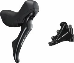 Shimano 105 ST-R7020 Hydraulic Disc STI Lever And Flat Mount Caliper Set