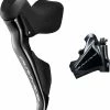 Shimano Dura-Ace ST-R9170 Di2 Hydraulic STI Brake Lever And Flat Mount Calliper Set