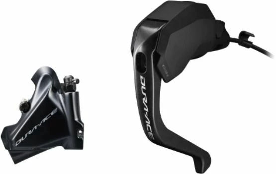 Shimano Dura-Ace ST-R9180 Di2 Hydraulic TT STI Brake Lever And Flat Mount Calliper Set