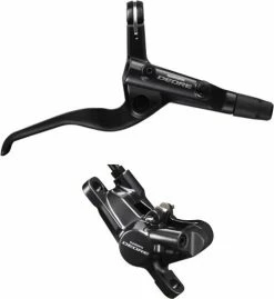 Shimano Deore BR-T6000 Brake Lever And Post Mount Calliper Set