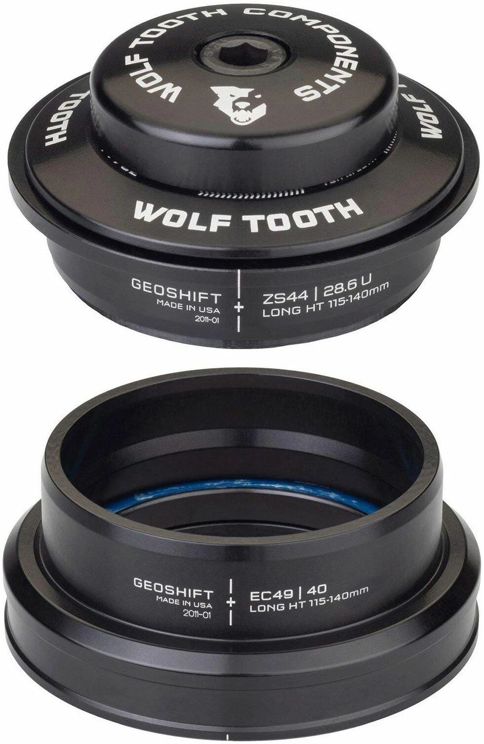 Wolf-tooth Wolf Tooth Performance Geoshift Angle Long Headset