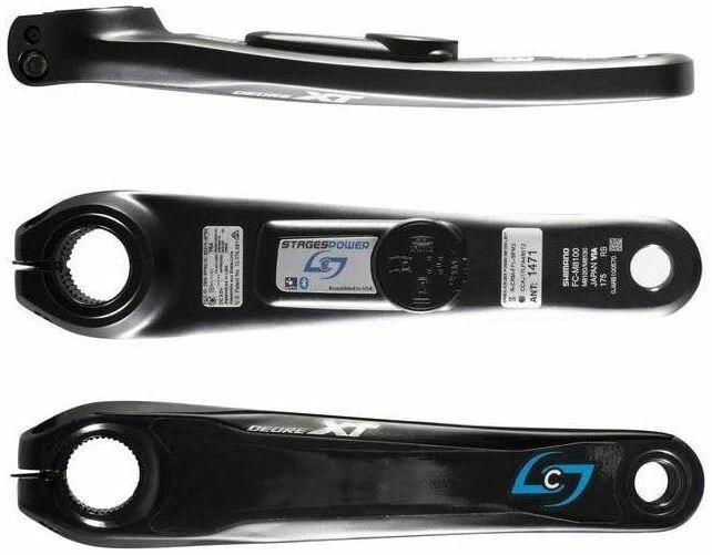 Stages Power L Shimano XT M8100 / 8120 Left Hand Power Meter Crank Arm